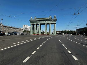 В Санкт-Петербурге отремонтирован участок Московского проспекта